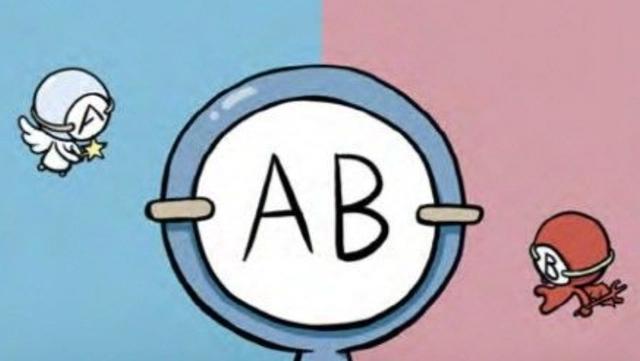 血型拟人漫画：不同血型的人搭配起来谈恋爱都这么甜的吗