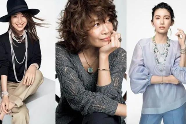 穿搭有高级感的三木，很注重小细节，一款珠宝佩戴让熟女更有魅力