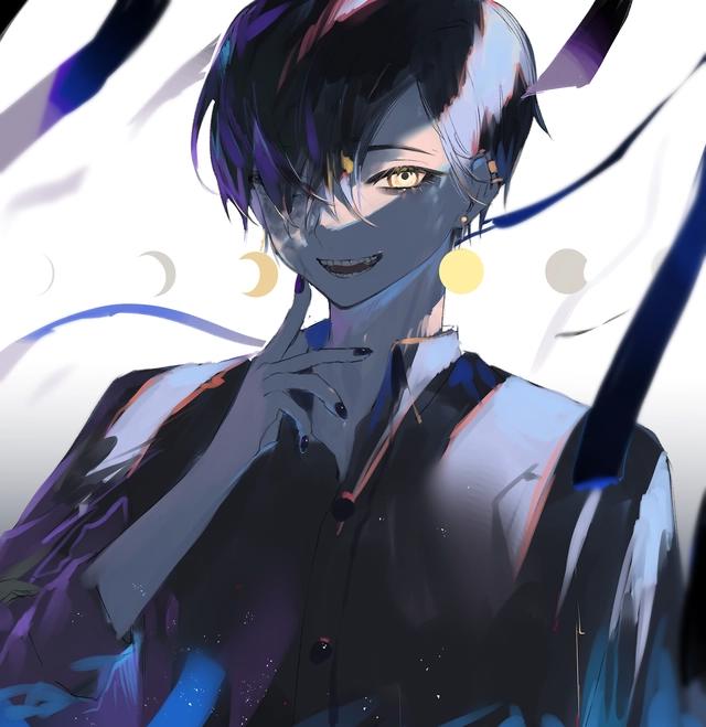 画师「水視ずみ」作品欣赏：纯美少女&邪魅少年人物插画