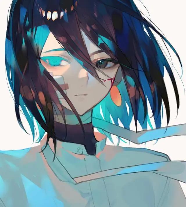 画师「水視ずみ」作品欣赏：纯美少女&邪魅少年人物插画
