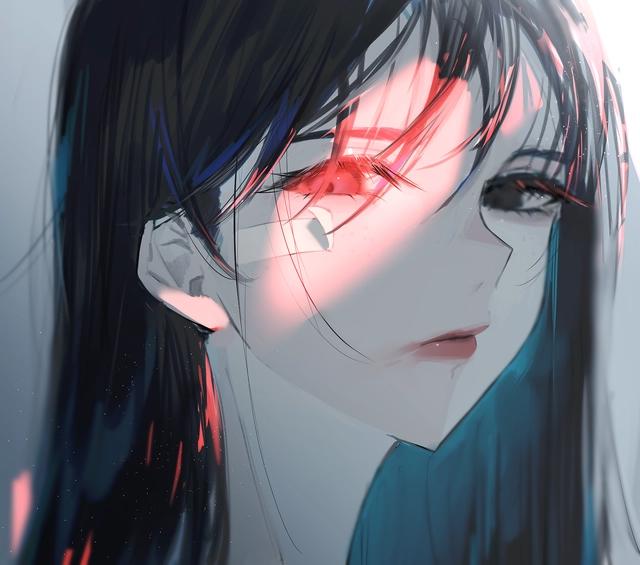 画师「水視ずみ」作品欣赏：纯美少女&邪魅少年人物插画