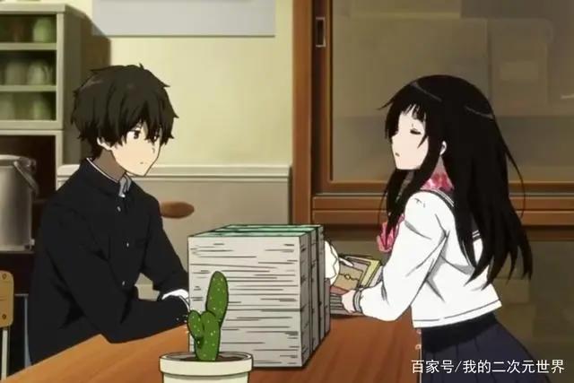 冰菓：千反田和福部沉迷校园文化祭，可怜折木奉太郎一个人卖社刊