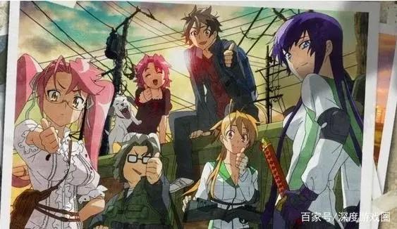 日本最火丧尸动画！高中生拯救世界，可惜结局永远无人知道！