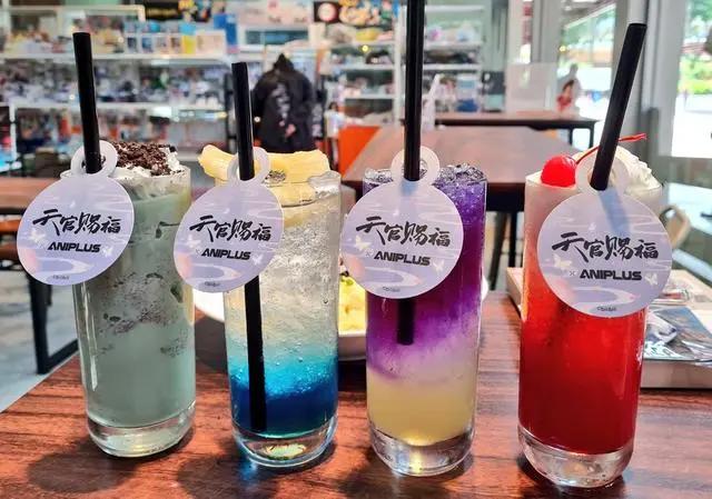 天官赐福动画主题店一览，食物精致，环境布置氛围感，是谁慕了？