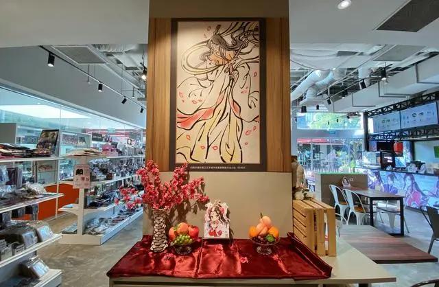 天官赐福动画主题店一览，食物精致，环境布置氛围感，是谁慕了？