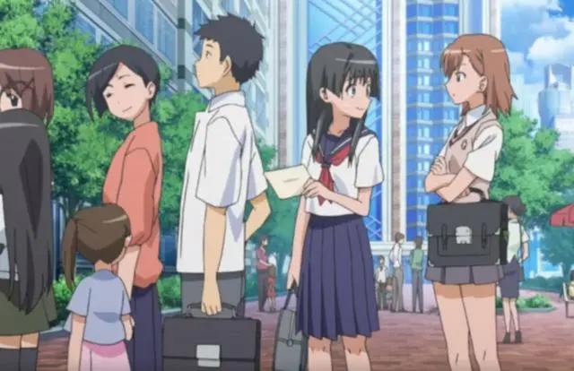 动漫中5个乱入的场景，妹控双王深情对视，夏娜和炮姐同框出镜