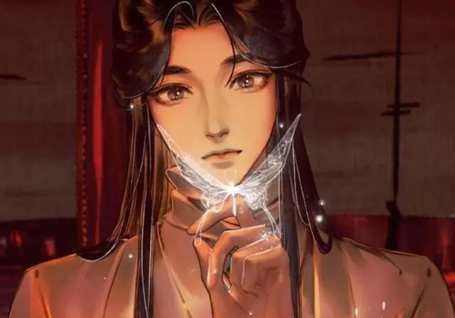 《天官赐福》灰灰又有新图，这个悦神怜也好看，是俊美温柔的神明