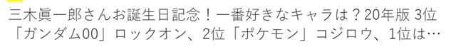 藤原拓海仅排第七？日媒评选声优三木真一郎最受欢迎的动漫角色