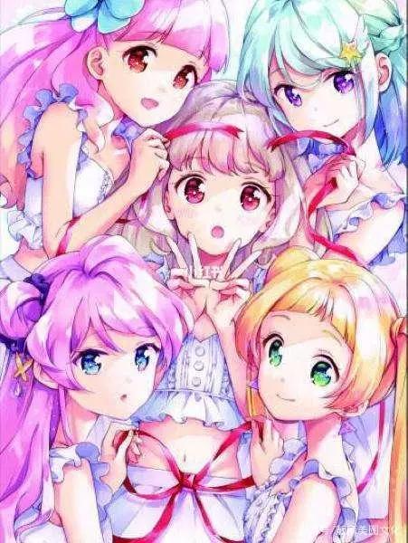 偶像活动动漫图集