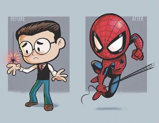 超级英雄也曾经脆弱过，变强却不忘初心，这也是他们和反派的区别