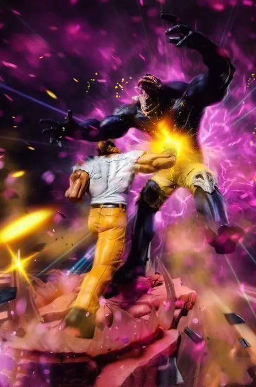 《我的英雄学院》新手办：欧尔麦特决战脑无，这就是“顶点”力量