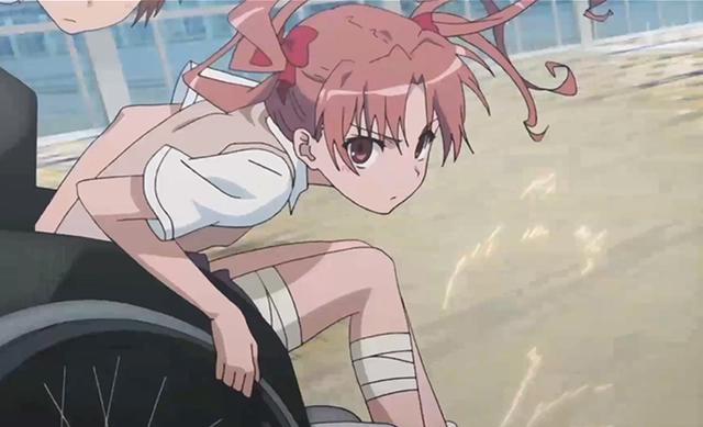 动漫中的轮椅少女，白井黑子：双腿“残疾”，却丝毫不影响我飙车