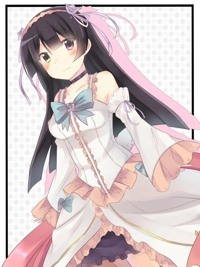 黑猫五更琉璃插画分享，我的妹妹哪有这么可爱