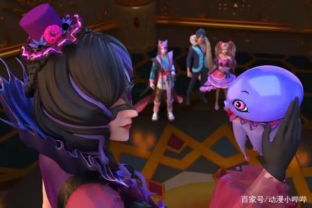 原来叶罗丽中的神兽，都暗示着仙子的性格，毒娘娘也有可爱的一面