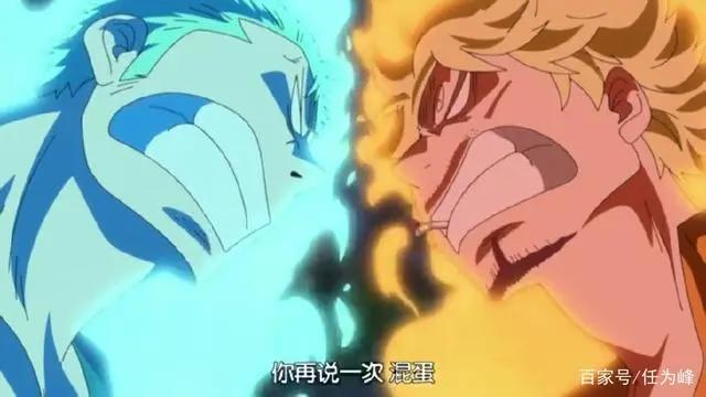 海贼王动漫：吐槽之神索隆完胜的3次斗嘴，让山治恼羞成怒！