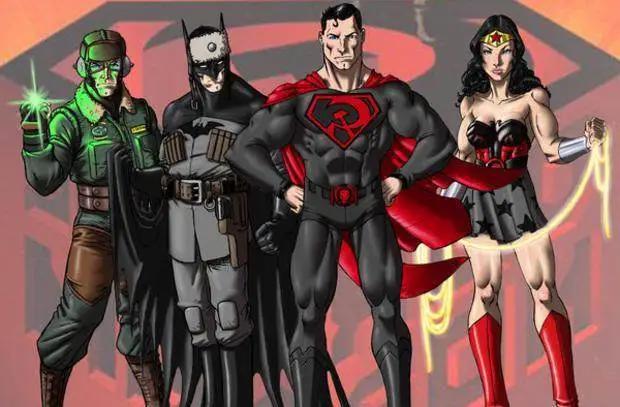 DC动画制作人脑洞大开，《红色之子》设定超人掉落在前苏联！