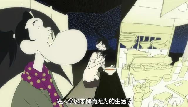 四叠半神话大系：大学新生的生活指南，汤浅政明的随性世界