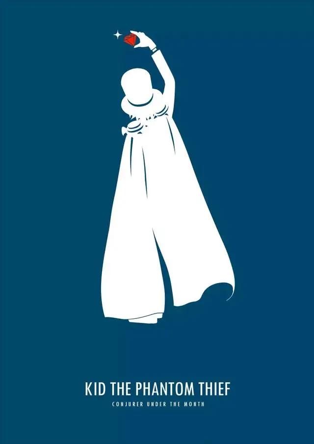 名侦探柯南：怪盗基德的专属元素，看见这些就知道是他