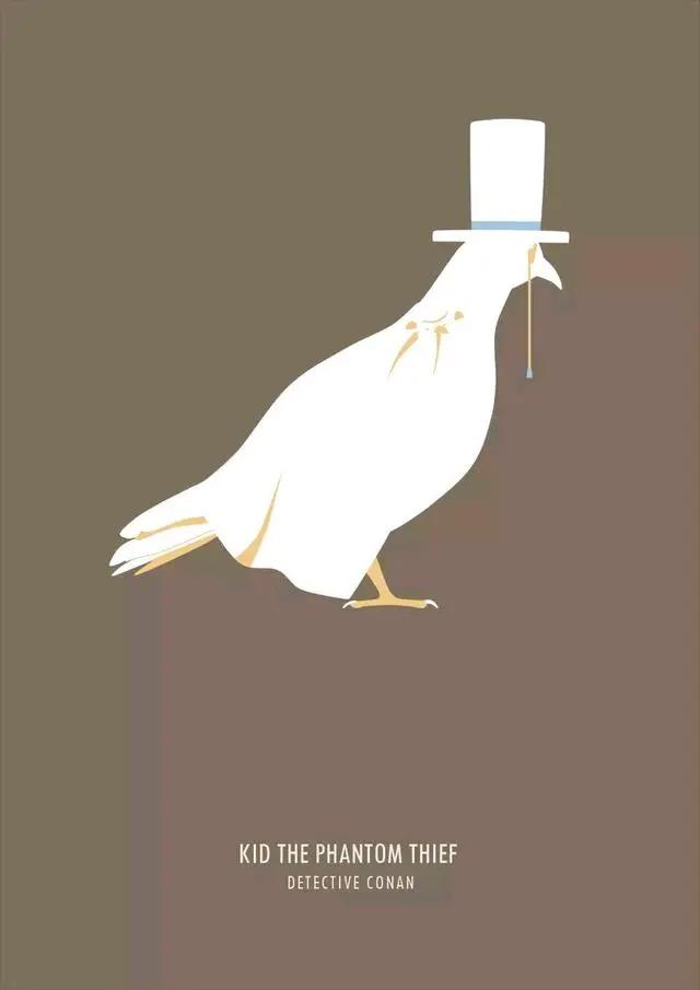 名侦探柯南：怪盗基德的专属元素，看见这些就知道是他