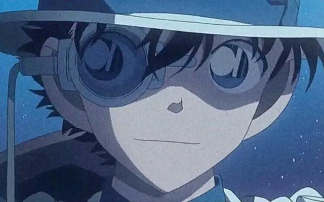 《魔术快斗》基德永远处变不惊，自信的笑容背后是牢记父亲的教导