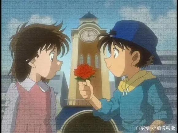 魔术快斗：我爱上了一个女孩。快斗很珍惜青子，可基德却没有资格