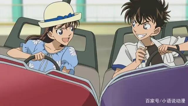 魔术快斗：我爱上了一个女孩。快斗很珍惜青子，可基德却没有资格