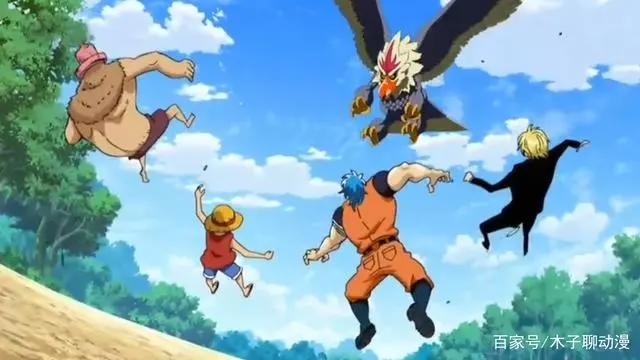 海贼王特别篇：阿虏和路飞联手，捕获等级为5的美食，也不在话下