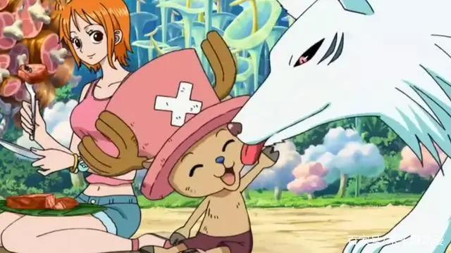 《海贼王》与《美食的俘虏》联动：路飞和阿虏，谁更能吃？