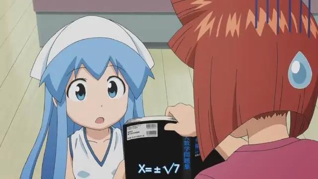 本以为乌贼娘是个文盲谁知道原来是个学霸