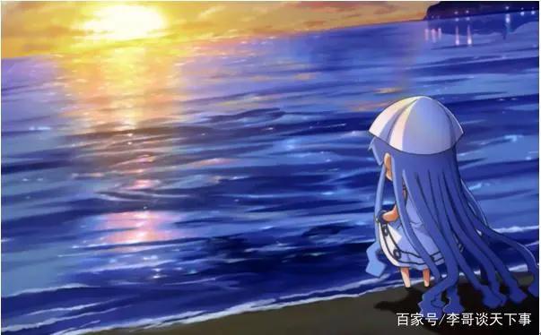 蓝色简约系，萌萌乌贼娘，一场侵略大战即将上演