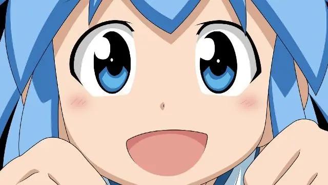 侵略乌贼娘壁纸萌图片，壁纸类别：动漫，分辨率：1600x900