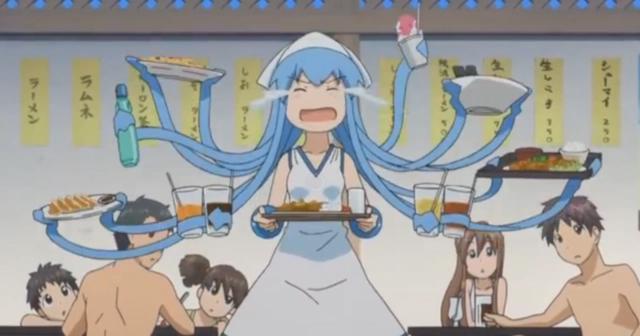 侵略！乌贼娘：在这个盛夏来一碗墨汁拉面吧！