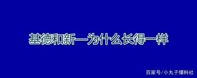 基德和新—为什么长得一样？