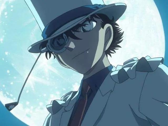 怪盗基德：看看被眼镜封印的颜值？不，眼镜都封印不了他的颜值