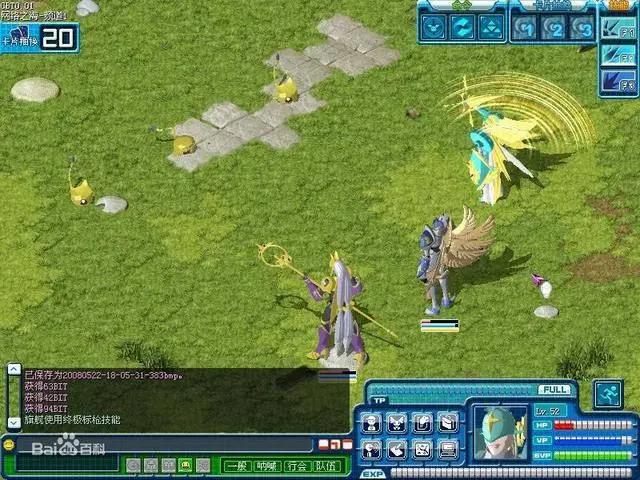 盘点曾经的数码宝贝网游