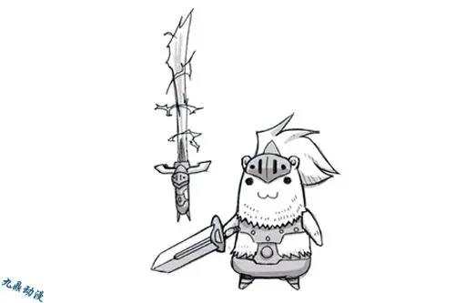 这么冷门的数码宝贝却有这么多的设计原稿，原稿12是网络神兽？