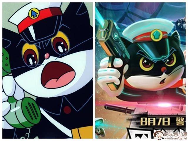 童年动漫经典形象大变样！新版与老版对比之下你更喜欢哪一个？