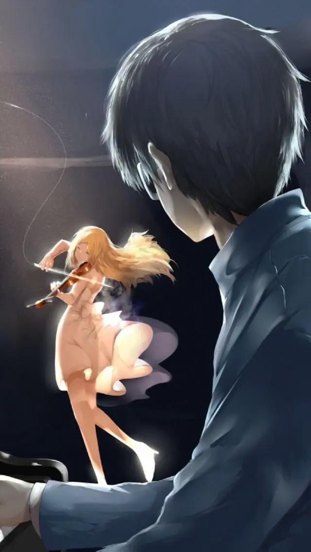 四月是你的谎言：无水印手机壁纸来袭！动漫迷们快来拿去换上吧！