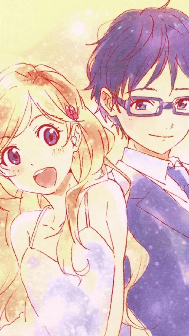 四月是你的谎言：无水印手机壁纸来袭！动漫迷们快来拿去换上吧！