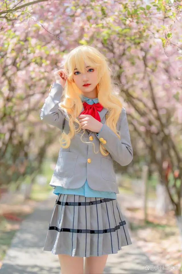 《四月是你的谎言》宫园薰x有马公生cosplay