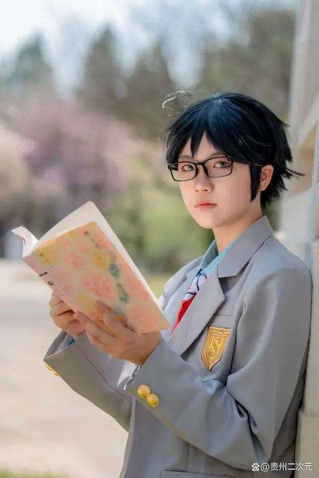 《四月是你的谎言》宫园薰x有马公生cosplay