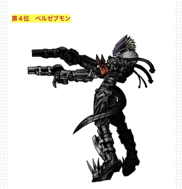 《数码宝贝》动画最有人气数码兽，前二不可动摇