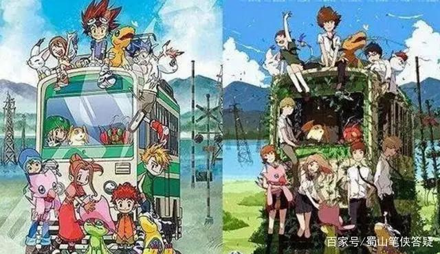 动漫《数码宝贝》，有一种优秀，叫做百花齐放