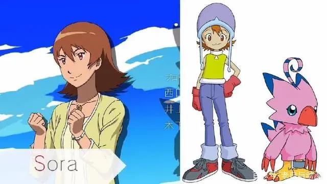 数码宝贝第一部：多年之后主角们都变帅了，唯独嘉儿长残！