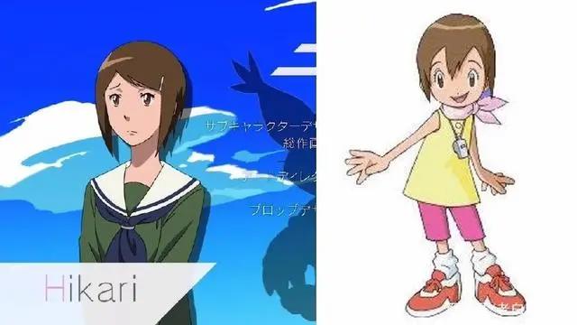 数码宝贝第一部：多年之后主角们都变帅了，唯独嘉儿长残！