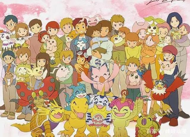 数码宝贝六部曲，你看过多少部！