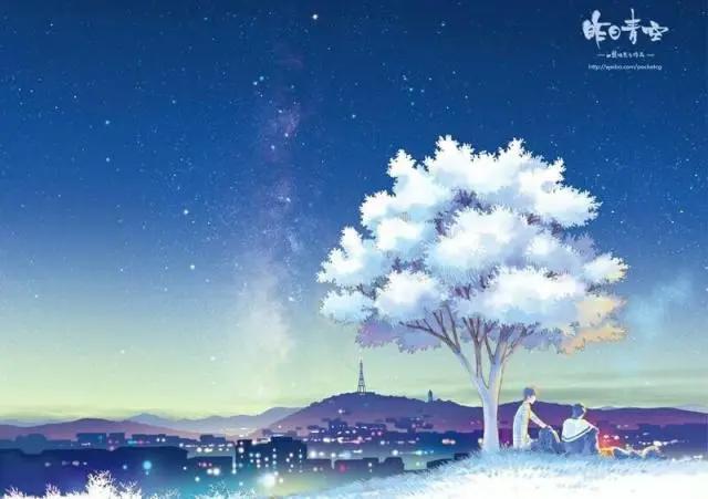 昨日青空，唯美的青春动漫，少男少女的愁思牵惹人心