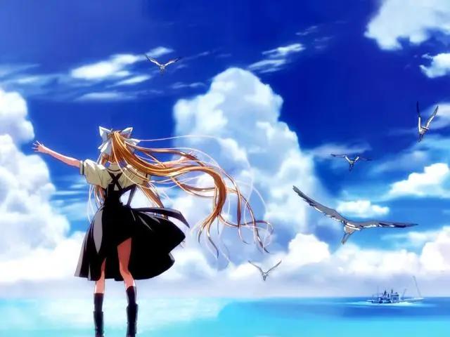 《AIR》青空：神曲《鸟之诗》，那些年让人治愈/致郁的番