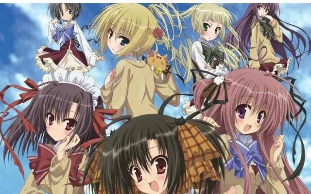 动漫：听说多看看这些后宫番，有助于身心健康？