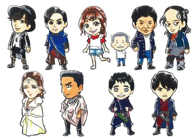 假面骑士圣刃：女主送礼物，一人一张卡通贴，看到大秦寺差点笑哭